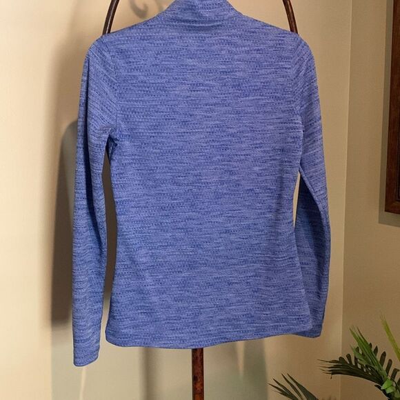 Nike Blue Half Zip Pullover - Picture 4 of 5